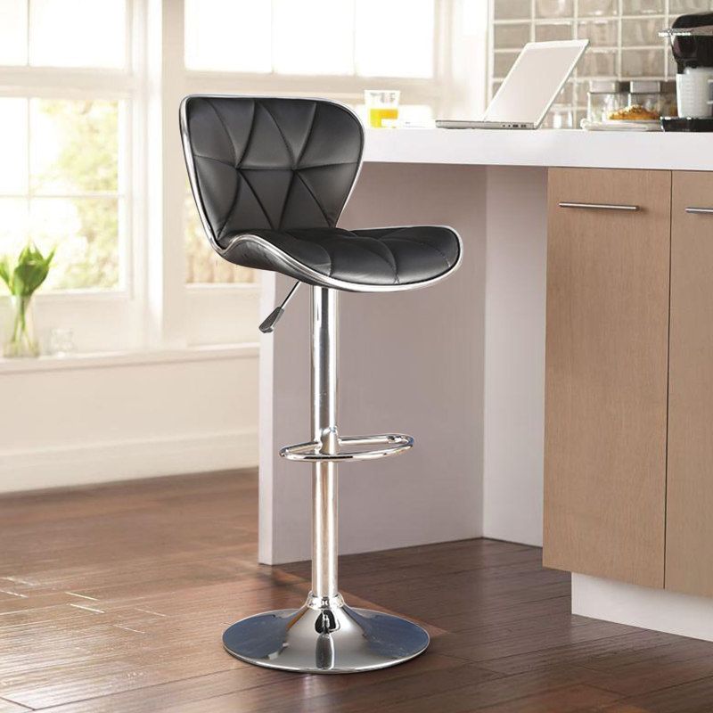 Concord Bar Stool Brown And Silver